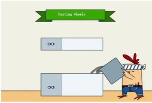 production of casting wheels