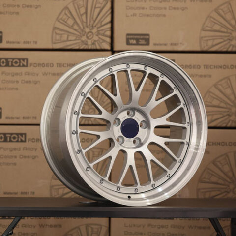 White color 16 17 18 19 20 21 inch alloy car rim forged wheel for car tuning 8 BBS double outer step lip forged wheel 4