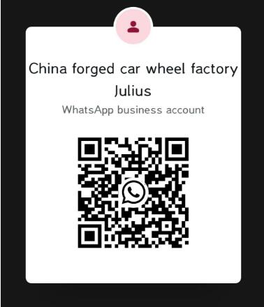 WhatsApp number forged car wheel factory