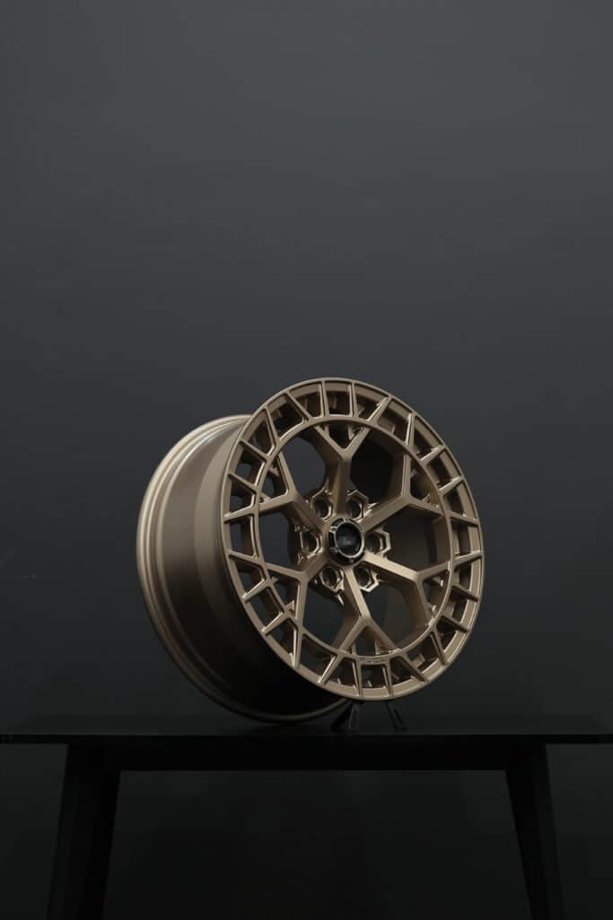 Bronze 20 inch 5x130 forged monoblock wheels 10 forged monoblock wheels (2)