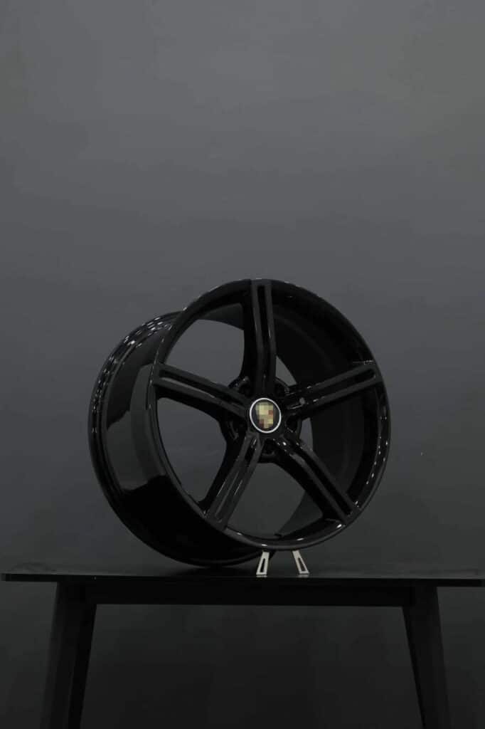 T6 6061 Aluminium Gloss Black Vossen Porsche 21 Inch forged car wheels 3 vossen porsche (2)