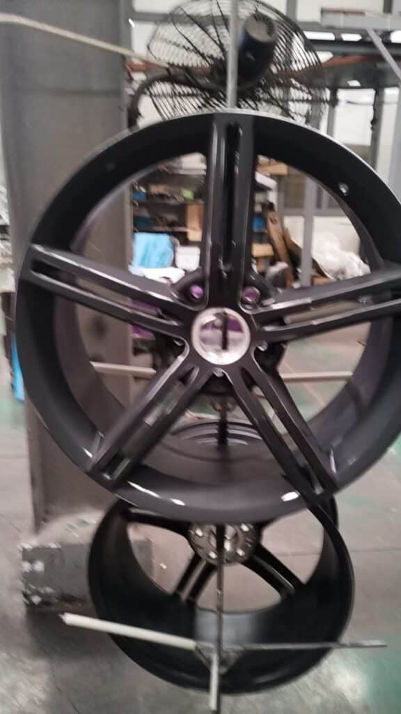 T6 6061 Aluminium Gloss Black Vossen Porsche 21 Inch forged car wheels 7 vossen porsche (6)