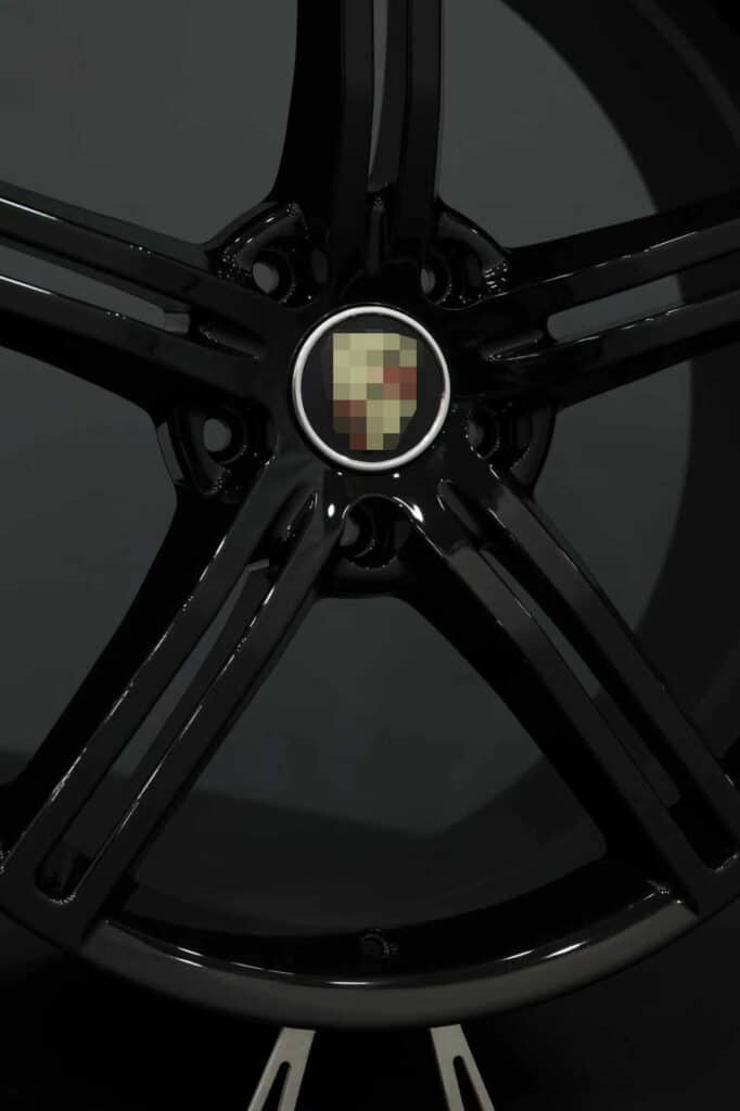 T6 6061 Aluminium Gloss Black Vossen Porsche 21 Inch forged car wheels 1 vossen porsche (8)